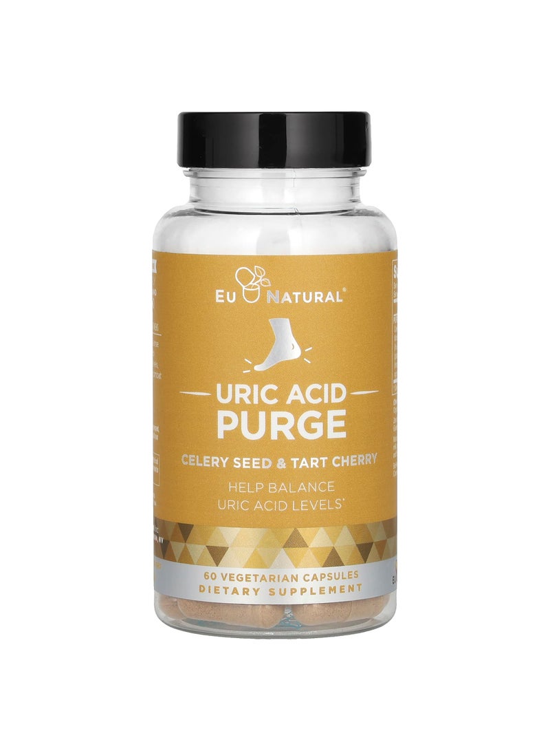 Uric Acid Purge, Celery Seed & Tart Cherry, 60 Vegetarian Capsules